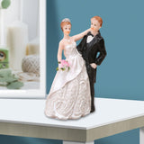 Maxbell Couple Figurine Decorative Statue Resin Ornament for Party Desktop Bedroom