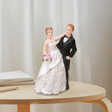 Maxbell Couple Figurine Decorative Statue Resin Ornament for Party Desktop Bedroom