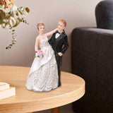Maxbell Couple Figurine Decorative Statue Resin Ornament for Party Desktop Bedroom