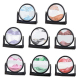 Maxbell Moving Sand Picture Flowing Sand Painting for Decoration Office Blue