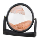 Maxbell Moving Sand Picture Flowing Sand Painting for Decoration Office Yellow