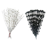Maxbell Pistachio Simulation Stems Bouquet for Christmas Tree Indoor Outdoor