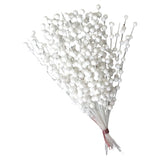 Maxbell Pistachio Simulation Stems Bouquet for Christmas Tree Indoor Outdoor