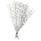 Maxbell Pistachio Simulation Stems Bouquet for Christmas Tree Indoor Outdoor