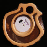 Maxbell Backflow Incense Burner with LED Waterfall Incense Cone Holder for Table