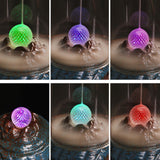 Maxbell Backflow Incense Burner with LED Waterfall Incense Cone Holder for Table