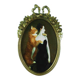 Maxbell European Style Photo Frame Picture Display Resin for Crafts Decor Ornaments 6 inches