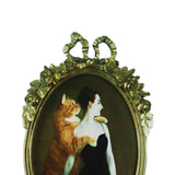 Maxbell European Style Photo Frame Picture Display Resin for Crafts Decor Ornaments 6 inches