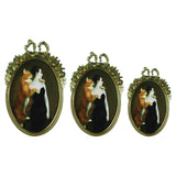 Maxbell European Style Photo Frame Picture Display Resin for Crafts Decor Ornaments 6 inches