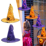 Maxbell Halloween Hanging Lighted Hat Ornaments Glowing Halloween Decorations