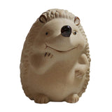 Maxbell Ceramic Hedgehog Figurines garden Sculptures for Lawn Fairy Garden Gifts