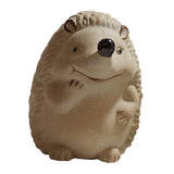 Maxbell Ceramic Hedgehog Figurines garden Sculptures for Lawn Fairy Garden Gifts