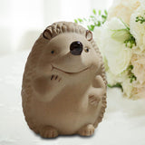 Maxbell Ceramic Hedgehog Figurines garden Sculptures for Lawn Fairy Garden Gifts
