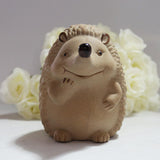 Maxbell Ceramic Hedgehog Figurines garden Sculptures for Lawn Fairy Garden Gifts