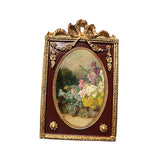 Maxbell Retro Style Picture Frame European Antique French Photo Frame for Gift Ideas StyleD