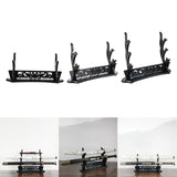 Maxbell Solid Wooden Stand Desktop Bracket Support for Tanto Wakizashi 1 Layer