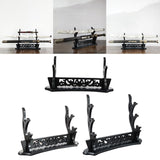 Maxbell Solid Wooden Stand Desktop Bracket Support for Tanto Wakizashi 1 Layer