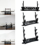Maxbell Solid Wooden Stand Desktop Bracket Support for Tanto Wakizashi 1 Layer