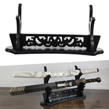 Maxbell Solid Wooden Stand Desktop Bracket Support for Tanto Wakizashi 1 Layer