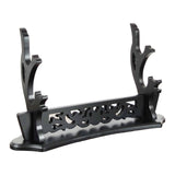 Maxbell Solid Wooden Stand Desktop Bracket Support for Tanto Wakizashi 2 Layers