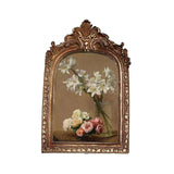 Maxbell Picture Display Frame Carved Picture Holder Ornament for Party Wedding Decor styleA