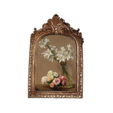 Maxbell Picture Display Frame Carved Picture Holder Ornament for Party Wedding Decor styleA