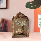 Maxbell Picture Display Frame Carved Picture Holder Ornament for Party Wedding Decor styleA