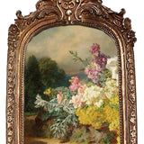 Maxbell Picture Display Frame Carved Picture Holder Ornament for Party Wedding Decor styleB