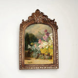 Maxbell Picture Display Frame Carved Picture Holder Ornament for Party Wedding Decor styleB