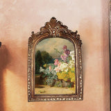 Maxbell Picture Display Frame Carved Picture Holder Ornament for Party Wedding Decor styleB