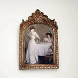 Maxbell Picture Display Frame Carved Picture Holder Ornament for Party Wedding Decor styleC