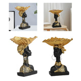 Maxbell Handcrafted Woman head Cabinet Home Bedroom Hotel Decoration Round