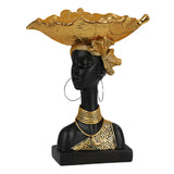 Maxbell Handcrafted Woman head Cabinet Home Bedroom Hotel Decoration Moon