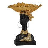 Maxbell Handcrafted Woman head Cabinet Home Bedroom Hotel Decoration Moon