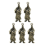 Maxbell 5x Small Statues Figurine Decor Collectible Bracelet jewelry Making