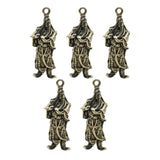 Maxbell 5x Small Statues Figurine Decor Collectible Bracelet jewelry Making