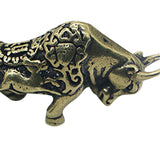 Maxbell 5x Pure Copper Animal Bull Figurines Ornaments Sculpture Housewarmings Gifts