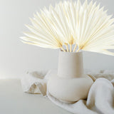 Maxbell 5 Pieces Dried Palm Leaves with Stem Large for Home Arrangement