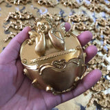 Maxbell Resin Angel Wall Statues Figurines Display Decoration Home Decor Living Room