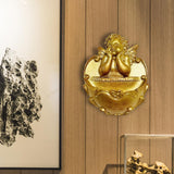 Maxbell Resin Angel Wall Statues Figurines Display Decoration Home Decor Living Room