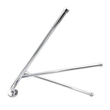 Maxbell Swivel Towel Bar Rack Wall Mounted Steel 180° Rotation for Toilet Kitchen