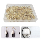 Maxbell Picture Hangers Heavy Duty Picture Hanging Kit for Painting Wall Hanging 72PCS