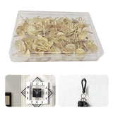 Maxbell Picture Hangers Heavy Duty Picture Hanging Kit for Painting Wall Hanging 72PCS