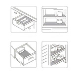 Maxbell Drawer Mat Shelf Liner Non Slip Cabinet Storage Pad Pad  60cmx200cm