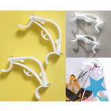 Maxbell 8Pcs Utility Hooks Multi Purpose Wall Elastic Hook for Bunting Home Decor