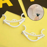 Maxbell 8Pcs Utility Hooks Multi Purpose Wall Elastic Hook for Bunting Home Decor