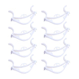 Maxbell 8Pcs Utility Hooks Multi Purpose Wall Elastic Hook for Bunting Home Decor