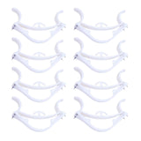 Maxbell 8Pcs Utility Hooks Multi Purpose Wall Elastic Hook for Bunting Home Decor