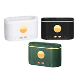 Maxbell Portable Air Humidifier USB with Realistic cool Mist Lamp colors White