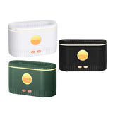 Maxbell Portable Air Humidifier USB with Realistic cool Mist Lamp colors White